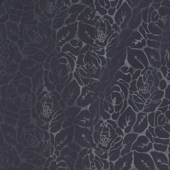 ORVIS Embossed Black Roses Pull On Skort - Medium - Picture 4 of 4